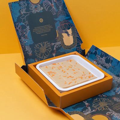 Hetals Homemade Cashew Orange Katli 500 gms