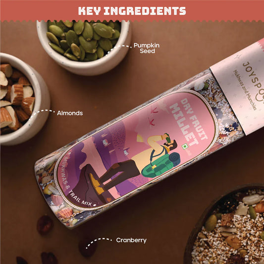 Joyspoon  Dry Fruit Millet Mukhwas | 200 gms
