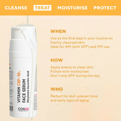 Cos-IQ Vitamin CEF-10% Face Serum
