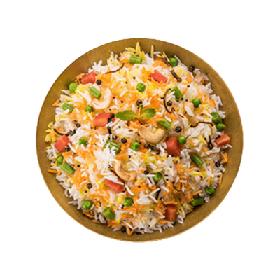 Fresh O Need Veg Biryani ( Without Onion & Garlic ) - Ready To Eat 220 gms