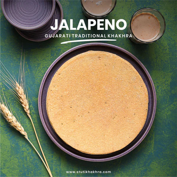 Stuti Wheat Jalapeno Khakhara | 200 gms