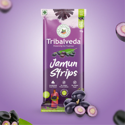 TribalVeda  Jamun Strips -10 gms