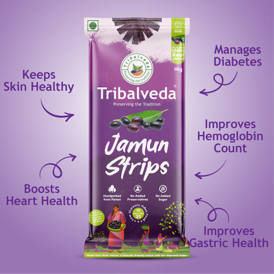 TribalVeda  Jamun Strips -10 gms