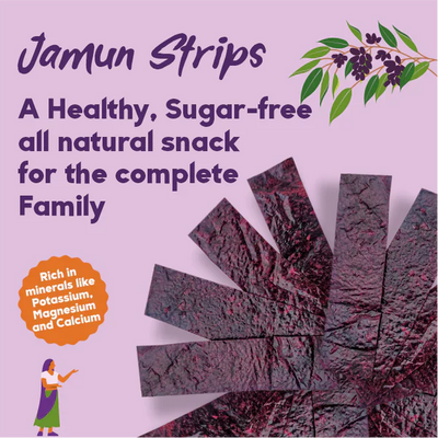 TribalVeda  Jamun Strips -10 gms