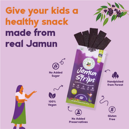 TribalVeda  Jamun Strips -10 gms