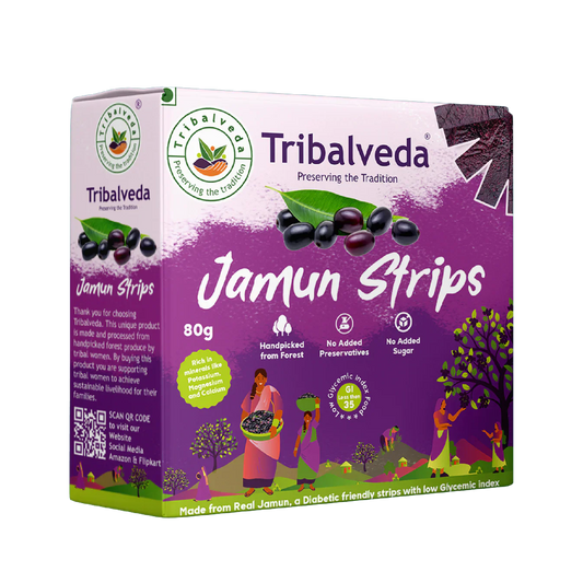 TribalVeda Jamun Strips – 160 gms