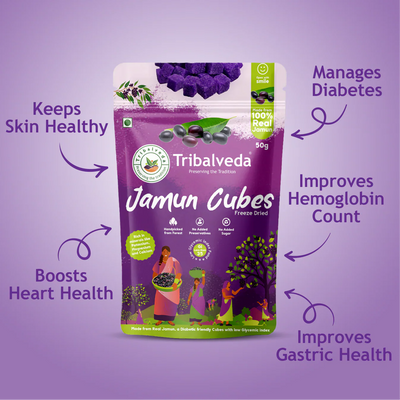 TribalVeda Jamun Cubes -100 gms
