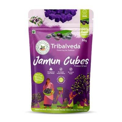 TribalVeda Jamun Cubes -100 gms