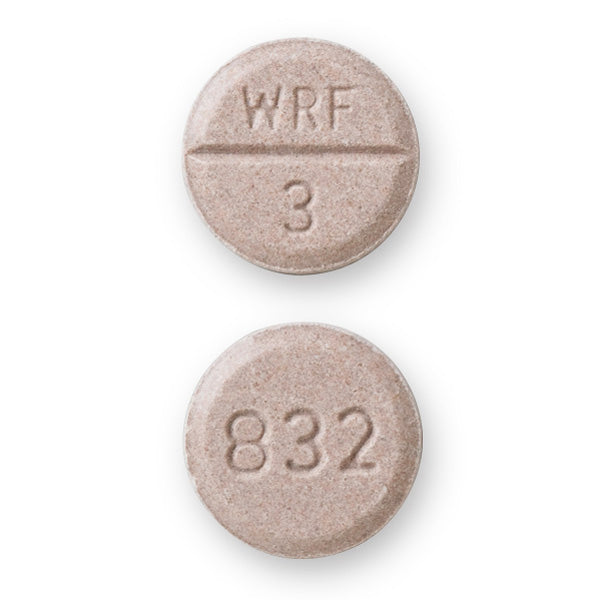 Jantoven Warfarin Sodium 3 mg Tablets Unit Dose (10 Packs of 10) 100 Tablets (RX)