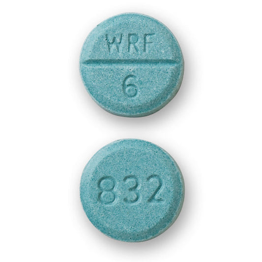 Jantoven Warfarin Sodium 6 mg Tablets Unit Dose (10 Packs of 10) 100 Tablets (RX)