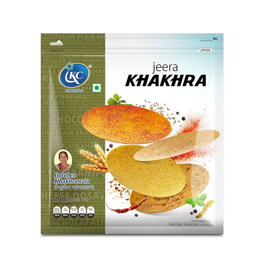 Induben Khakhrawala Jeera Khakhra 400 gms