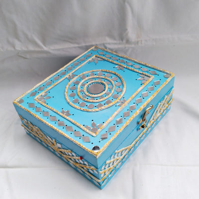 Nilanchal Handicraft Jewellery Box - Set of 1                                                        Code - JEW02