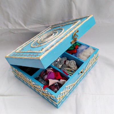 Nilanchal Handicraft Jewellery Box - Set of 1                                                        Code - JEW02