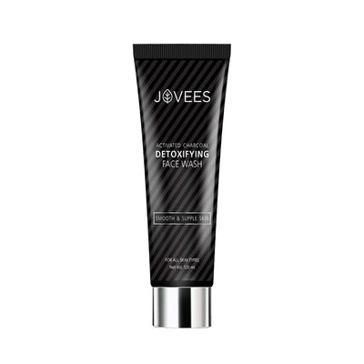 Jovees Activated Charcoal Detoxifying Face Wash, Deep Pore Cleansing