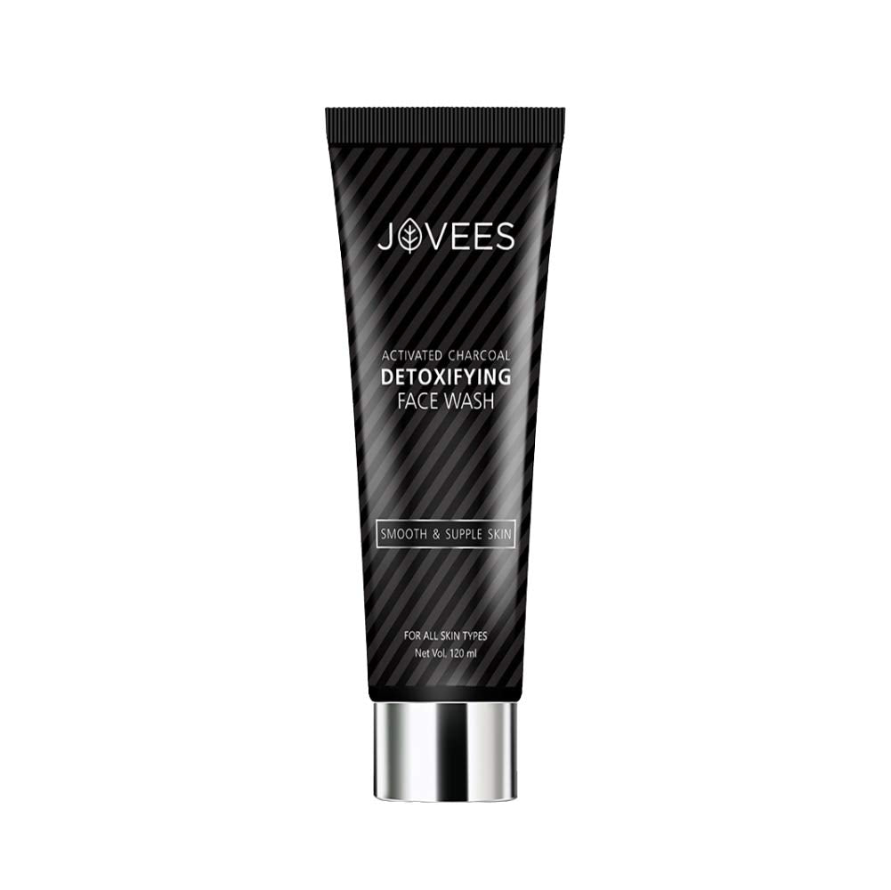 Jovees Activated Charcoal Detoxifying Face Wash, Deep Pore Cleansing