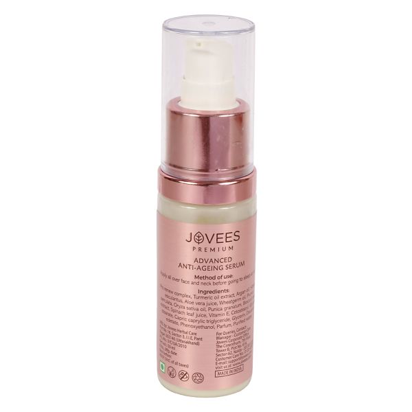 Jovees Premium Advanced Anti Ageing Serum with Turmeric Oil (50 ml)