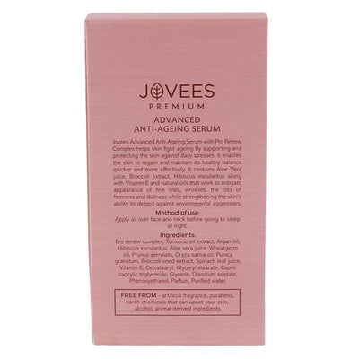 Jovees Premium Advanced Anti Ageing Serum with Turmeric Oil (50 ml)