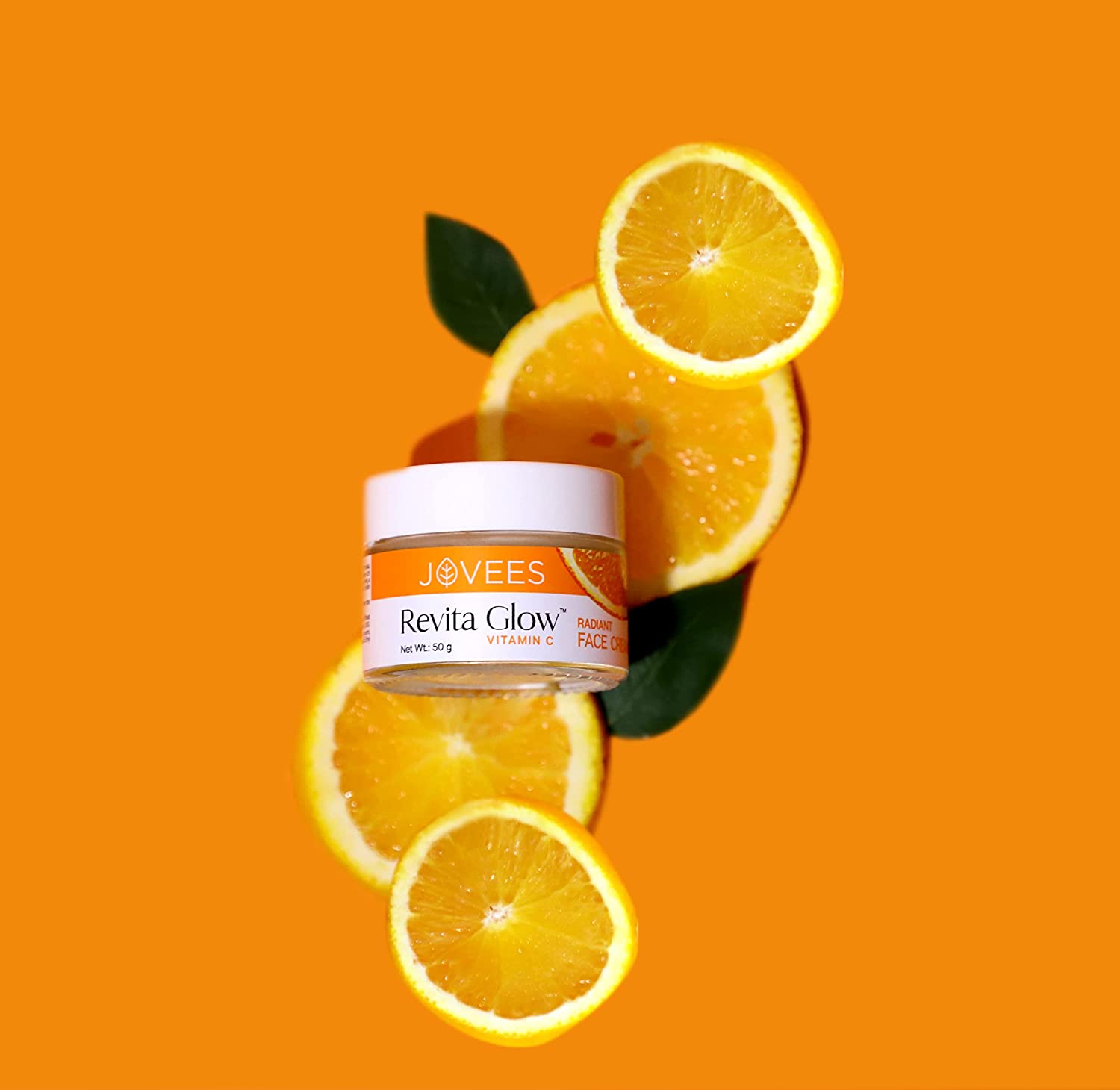 Jovees Revita Glow Vitamin C Cream Infused with Almond & Kakadu Plum (50 gm)