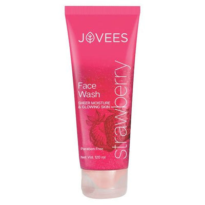 Jovees Strawberry Face Wash For Normal to Dry Skin