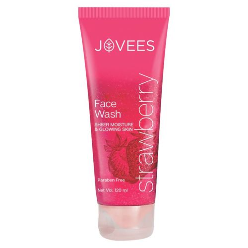 Jovees Strawberry Face Wash For Normal to Dry Skin