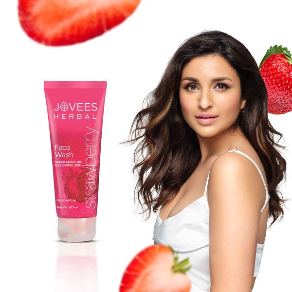 Jovees Strawberry Face Wash For Normal to Dry Skin