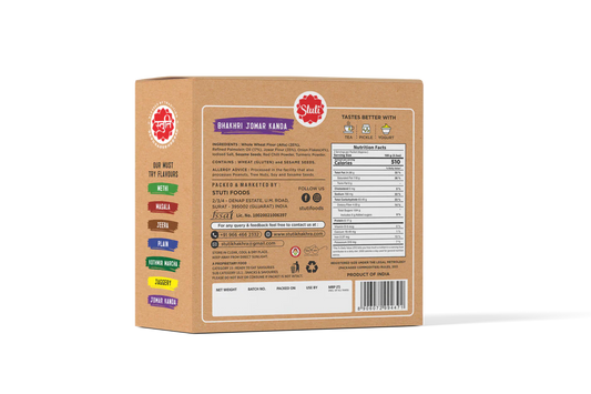 Stuti Jowar Kanda Dry Bhakhri | 200 gms