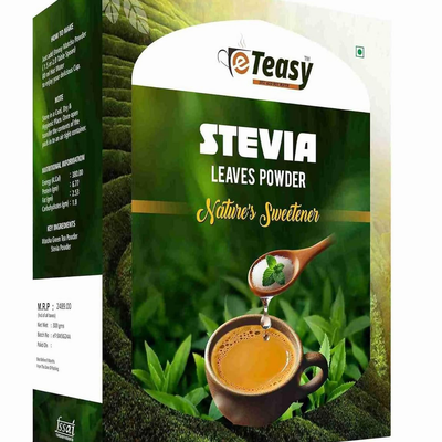 Eteasy Stevia Leaf Extract Natural Sweetener Sugar Free Zero-Calorie Powder