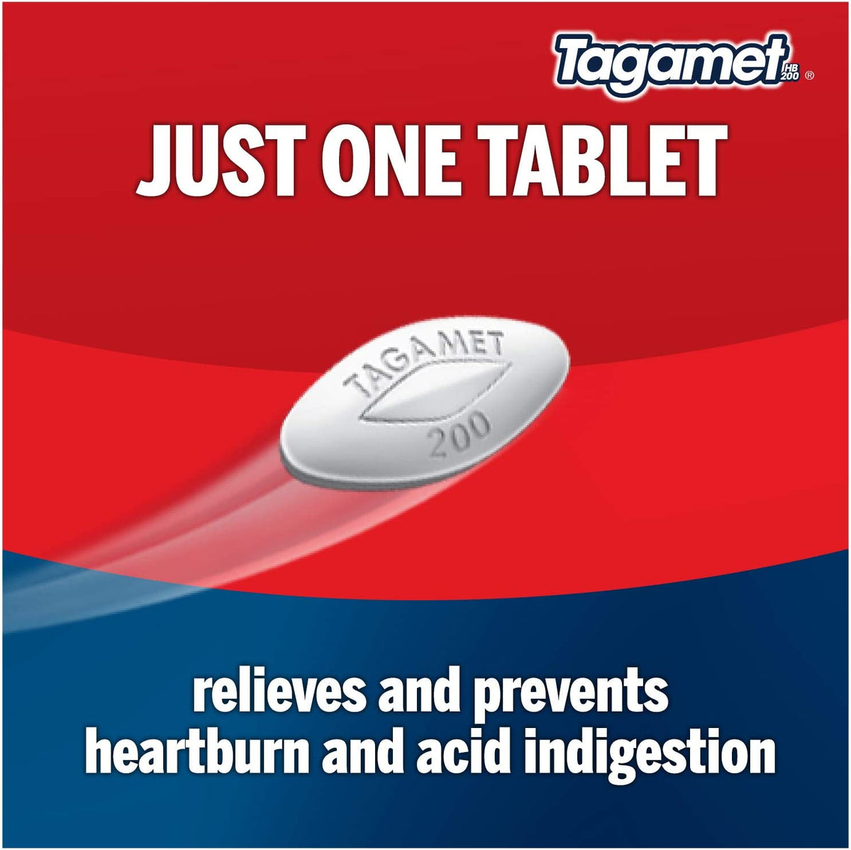 Tagamet Acid Reducer HeartBurn Relief 200 mg Tablets 6 Count