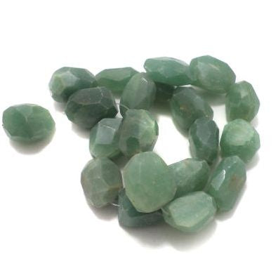 1 Sting, 19-28mm Tumble Faceted Onyx Stone Beads