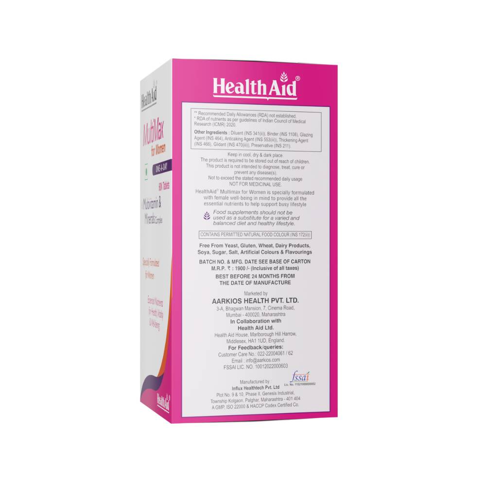 HealthAid MultiMax Tablets for Women – Himkhand