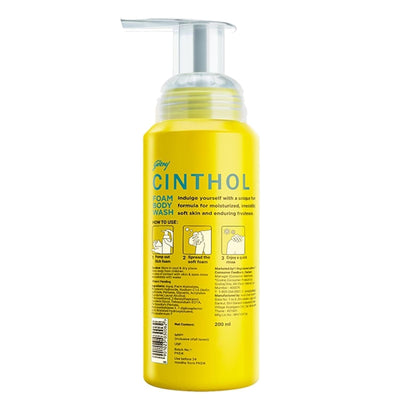 Cinthol Lime Foam Body Wash