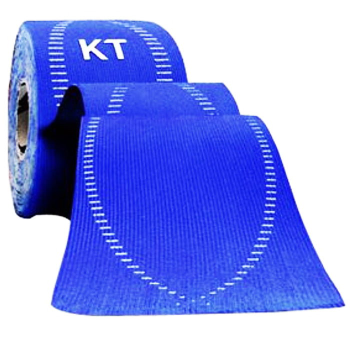 KT Tape Kinesiology Tape 10" Pro Strips Sonic Blue Color 20 Strips