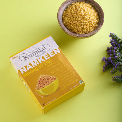 Kunjilal Dalsev Wale Moong Ki Daal - 500 gms| Made in Desi Ghee | No Palm Oil