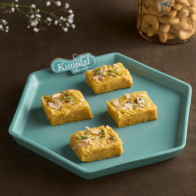 Kunjilal Dalsev Wale Sonpapri  - 450 gms| Made in Desi Ghee | No Palm Oil