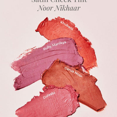 Forest Essentials Noor Nikhaar Satin Cheek Tint Manikya - Ruby