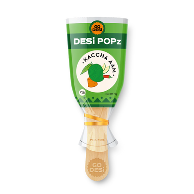 Kaccha Aam Popz | 100% Natural - Sour Raw Mango & Jaggery | Hand-made | 50 Pcs -400 gms