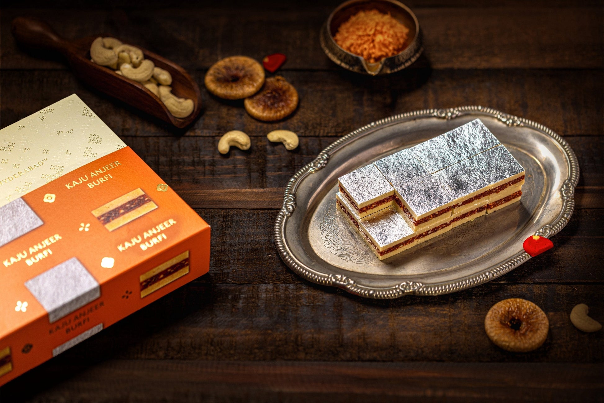 Almond House Kaju Anjeer Burfi (MAP)