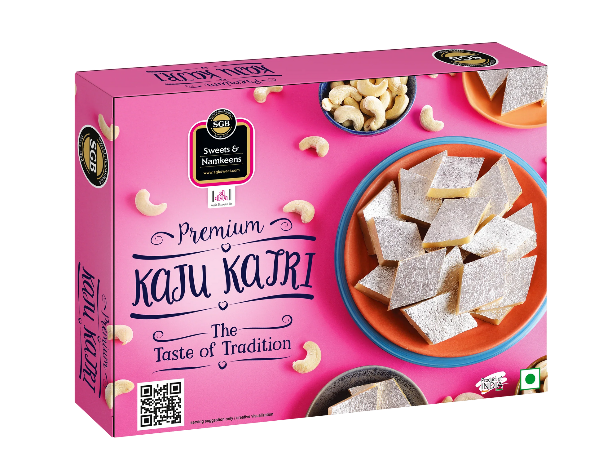 Sukhadia Garbaddas Bapuji Kaju Katli | 500 gms