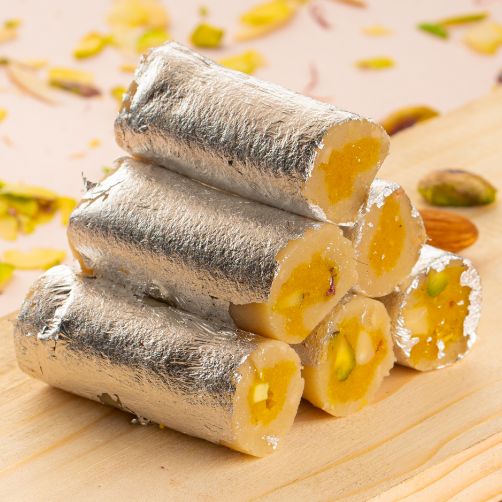 Bharat Sweets Kaju Roll-  500 gms