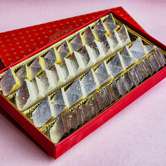 Gwalia Sweets Kaju Katli Mix Box - 500 gms