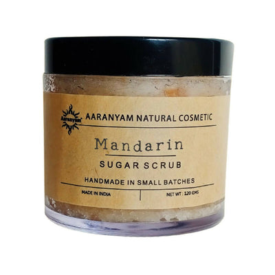 Aaranyam Mandarin Sugar Scrub For Face & Body