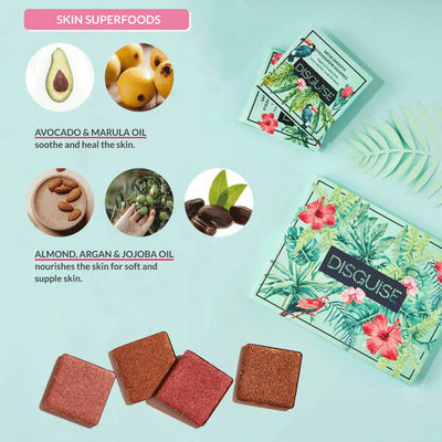 Disguise Satin Smooth Eyeshadow Squares - Metallic Pink Lychee 207