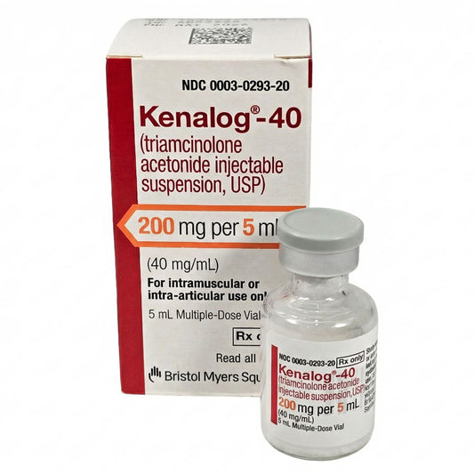 Kenalog Injection 40 mg (Triamcinolone Acetonide) Multiple-Dose Vial 5 mL (Rx)