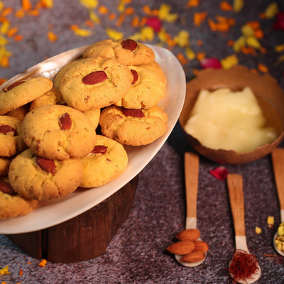 Dotivala Bakers & Confectioners Kesar Badam Pista Nankhatai 500 gms