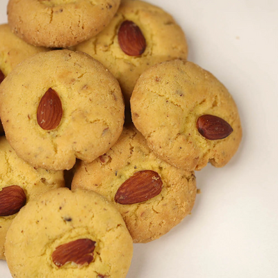 Dotivala Bakers & Confectioners Kesar Badam Pista Nankhatai 500 gms