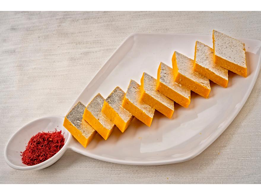 Shah Jamnadas Kesar Kaju Katri  - 500 Gms
