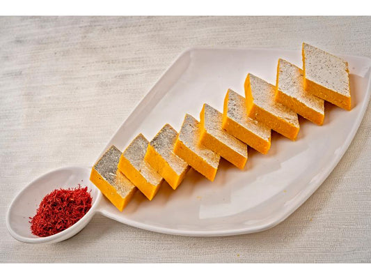 Shah Jamnadas Kesar Kaju Katri  - 500 Gms