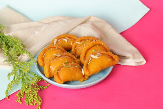 Bharat Sweets Kesari Dryfruit Gujiya-  500 gms