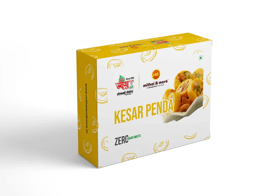 Mithai & More Sugar Free Kesar Penda 400 gms