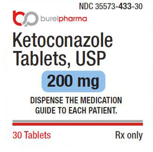 Ketoconazole Tablets 200 mg by Prasco Labs 30 Count (RX)